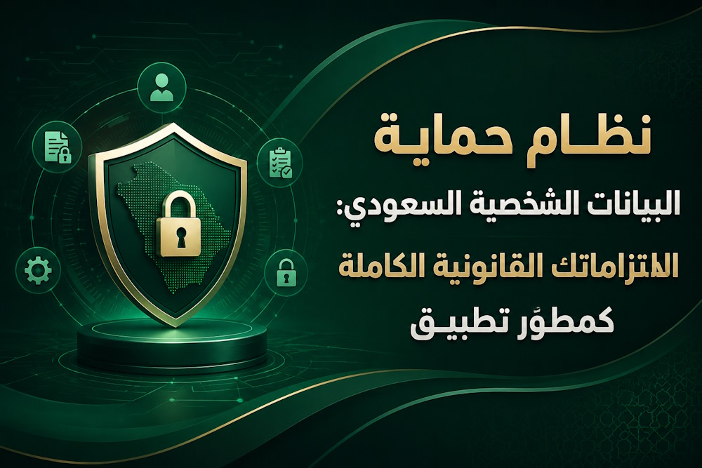 نظام حماية البيانات الشخصية السعودي: التزاماتك القانونية الكاملة كمطوّر تطبيق